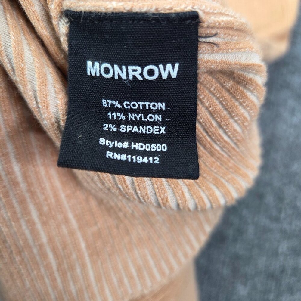 Monrow Tan Ribbed Mini Dress - Picture 7 of 10